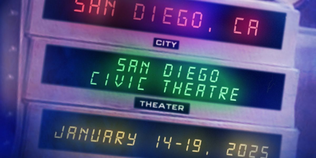 BACK TO THE FUTURE: The Musical Comes To San Diego This January
