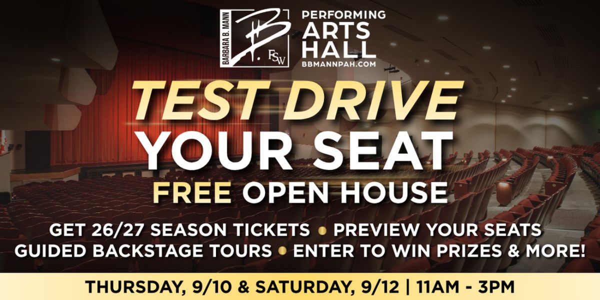 Barbara B. Mann PAH to Host Free Test Drive Your Seat Event