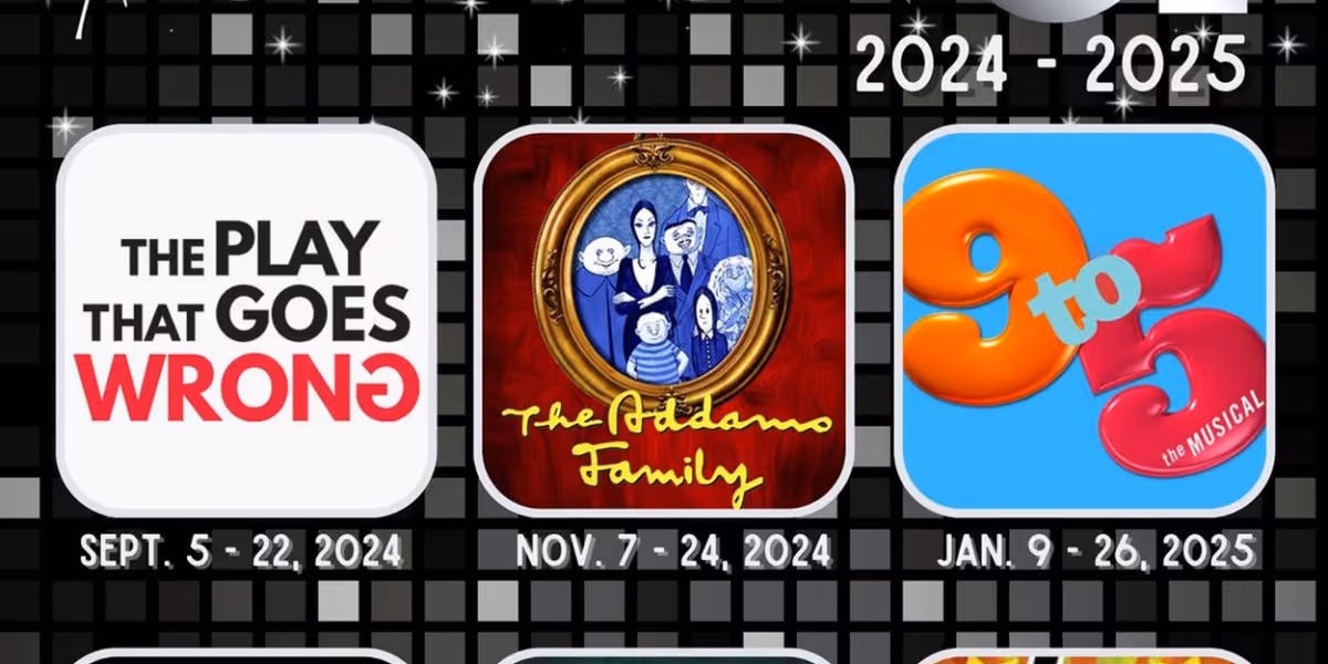 THE PLAY THAT GOES WRONG, THE ADDAMS FAMILY & More Announced For Barn Theatre's 54th Season For 2024/2025