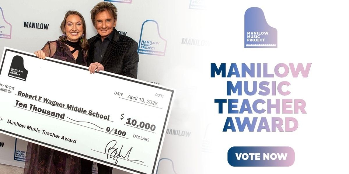 Barry Manilow Brings Back Manilow Music Teacher Award Ahead of 2026 Farewell Tour