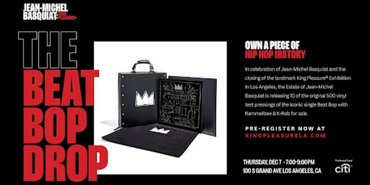 Basquiat Estate Announce Last 10 Copies of Jean-Michel's 'Beat Bop' To Be Sold