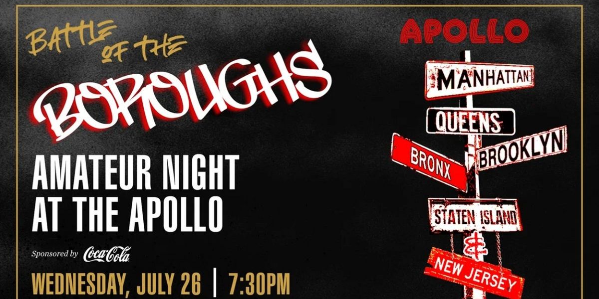 Battle Of The NYC Boroughs Announced At Amateur Night At The Apollo, July 26