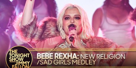 Bebe Rexha Performs New Religion/Sad Girls Medley on THE TONIGHT SHOW Photo
