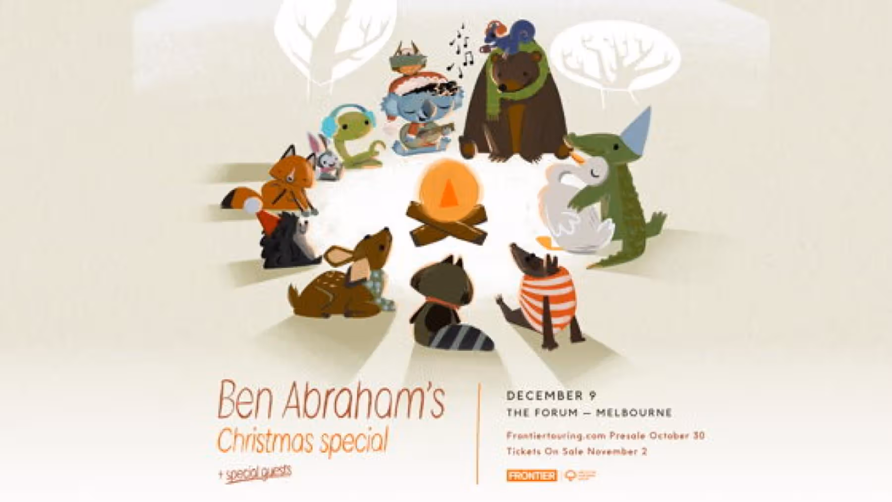Ben Abraham's Christmas Special to Return to The Forum Melbourne