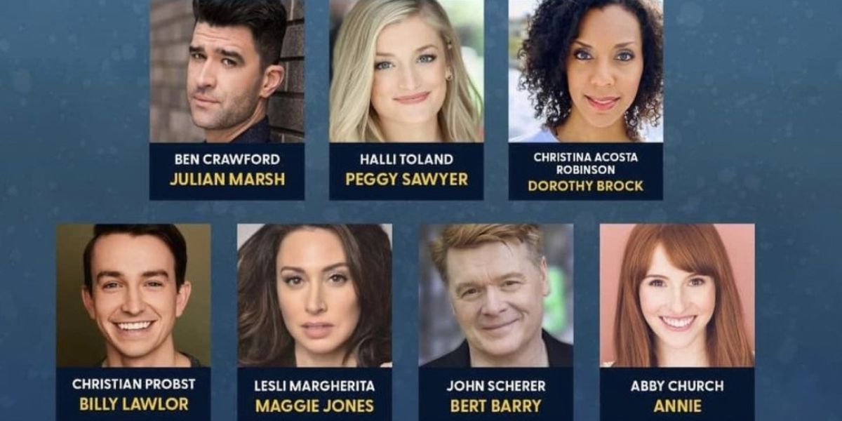 Ben Crawford, Lesli Margherita, and More Set for 42ND STREET at Music Circus