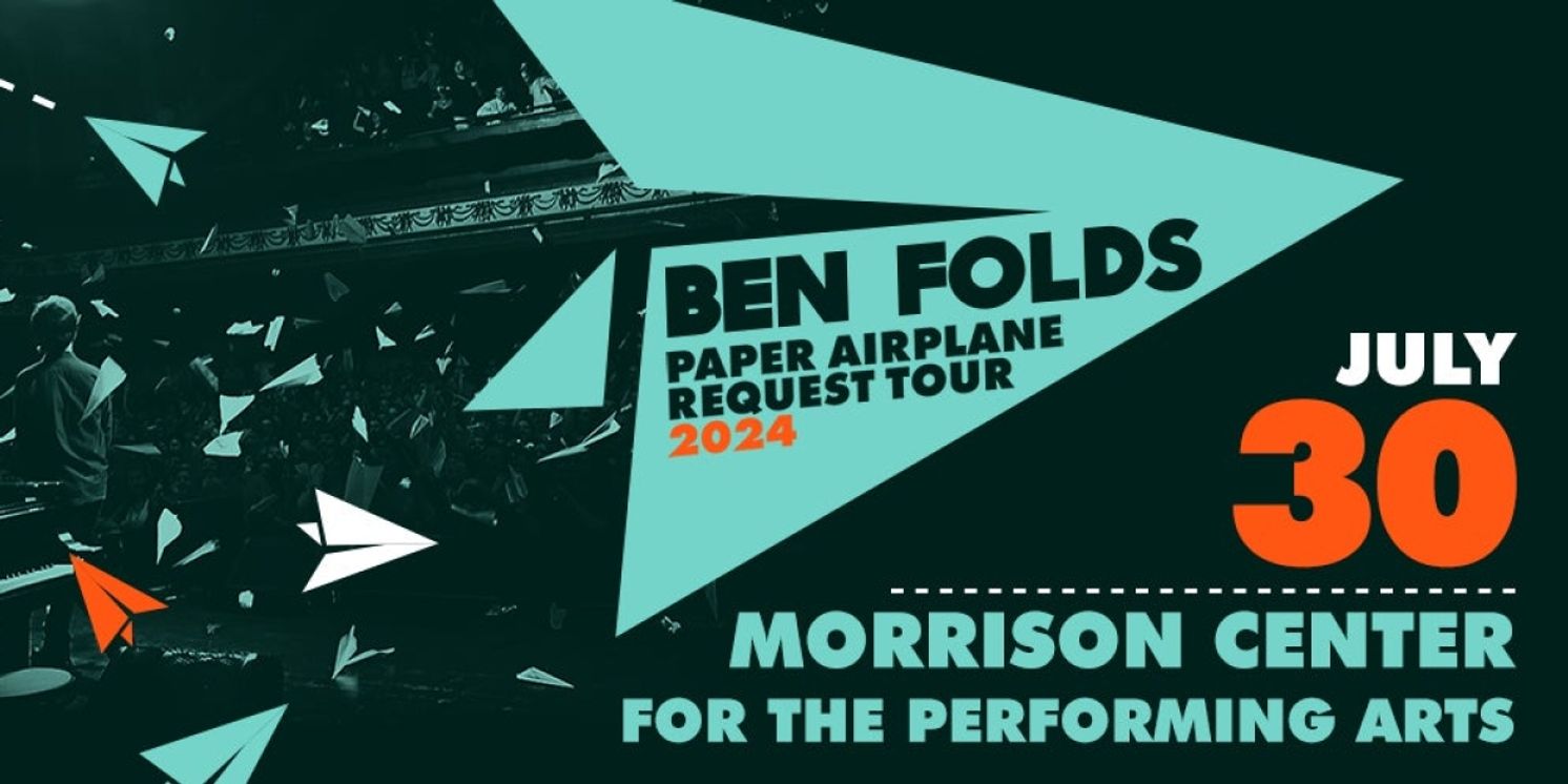 Ben Folds Comes to the Morrison Center This Month  Image