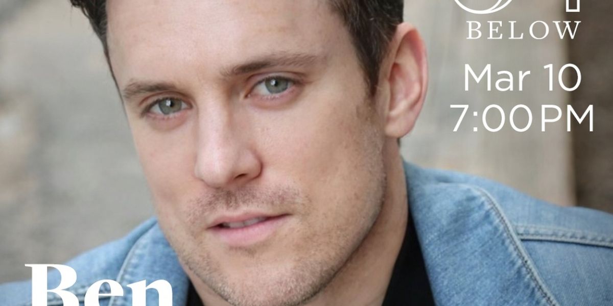 Ben Jones Brings LET ME BE FRANK to 54 Below Next Month