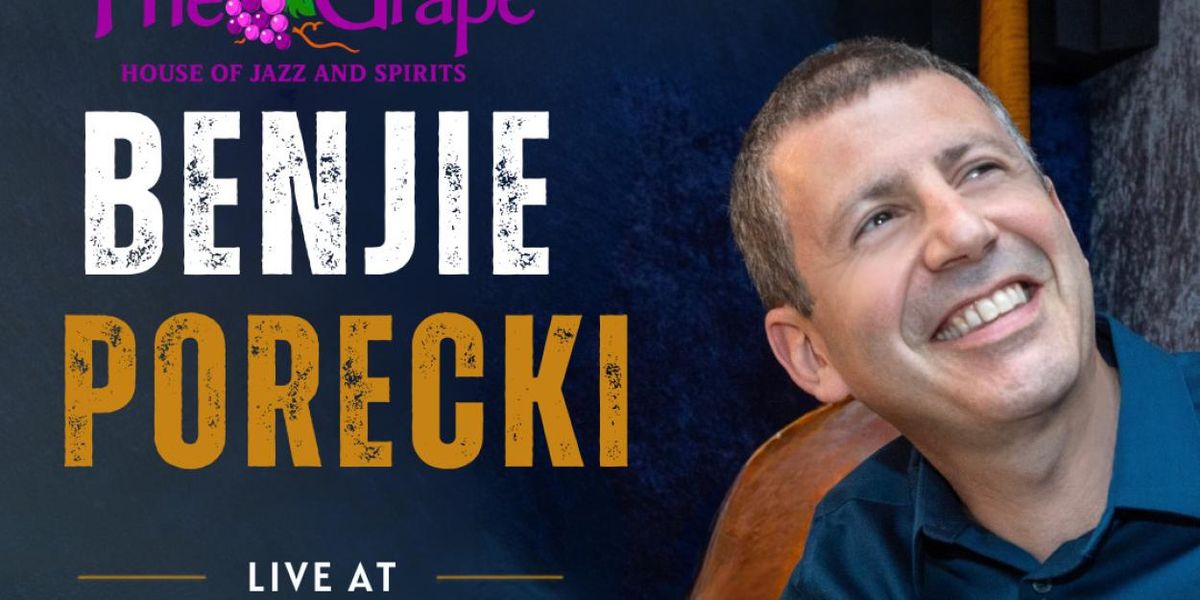Benjie Porecki to Perform Live at The Grape in Ventura