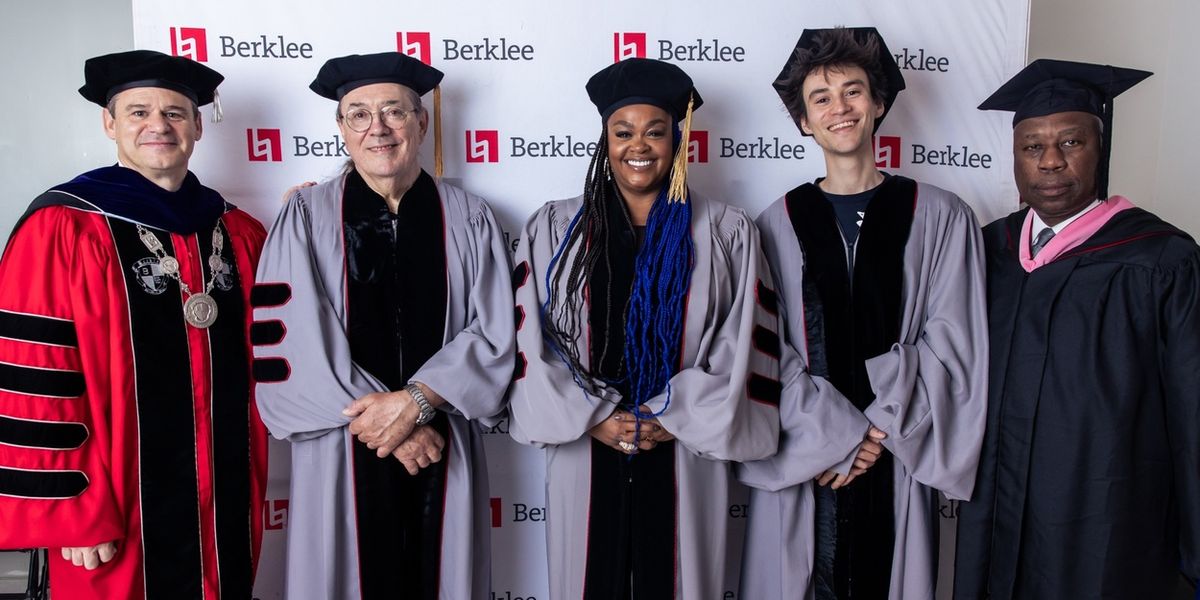 Berklee College of Music Honors Jacob Collier, Jill Scott, and Vinnie Colaiuta