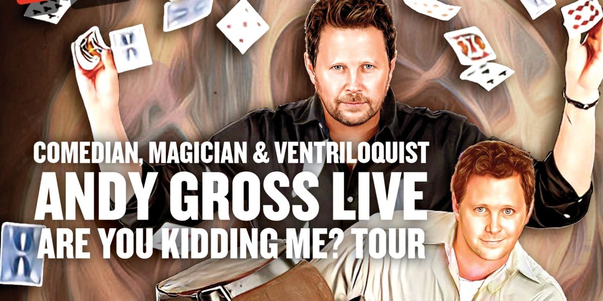 Berkshire Theatre Group Presents Andy Gross, Concerts, and More at the Colonial This March