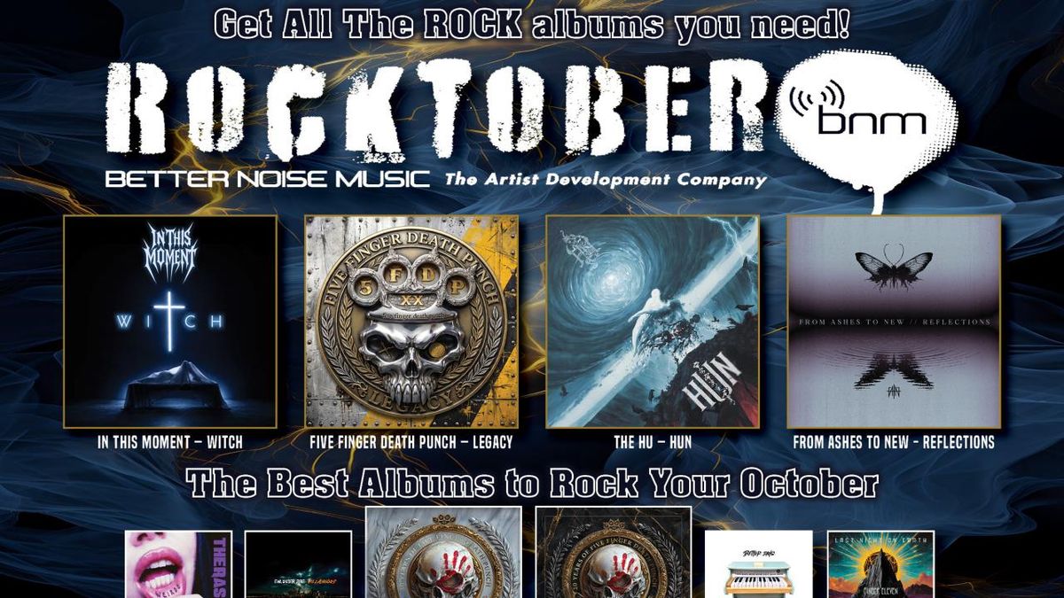 Better Noise Music Celebrates Rocktober with New Albums and Vinyl Sales