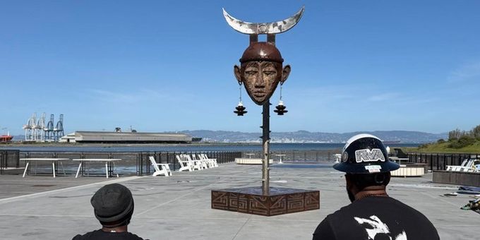 Big Art Loop Installs WHISPERS OF WASTE At India Basin Waterfront Park Photos