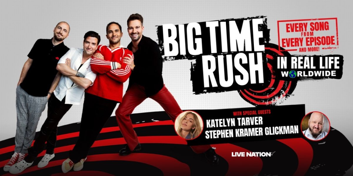 Big Time Rush to Embark on 'BIG TIME RUSH IN REAL LIFE WORLDWIDE' Tour