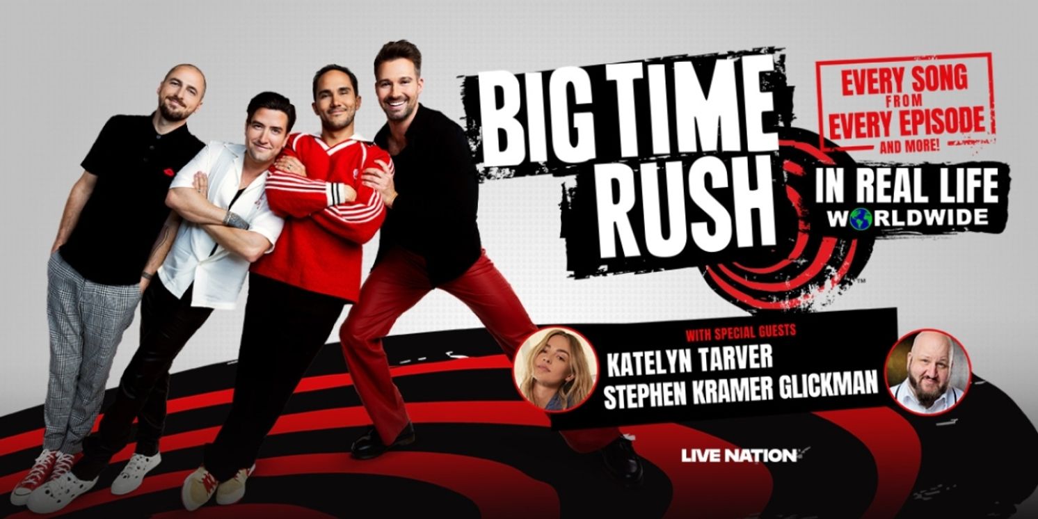 Big Time Rush to Embark on 'BIG TIME RUSH IN REAL LIFE WORLDWIDE' Tour  Image