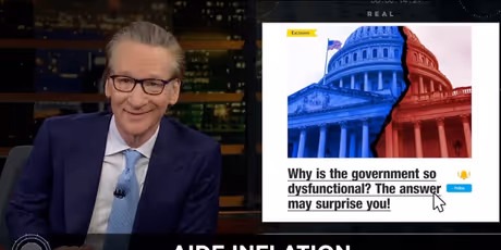 Bill Maher: America's Real Problem Isn't Old Leaders, It's Young Ones Photo