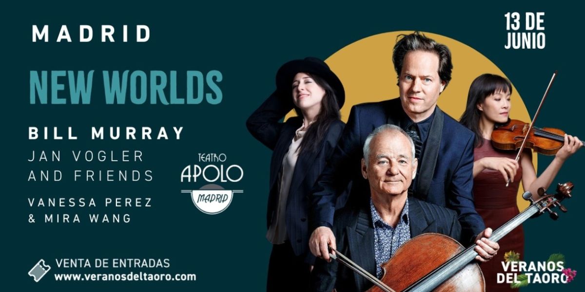Bill Murray llega a Madrid con el espectáculo NEW WORLDS