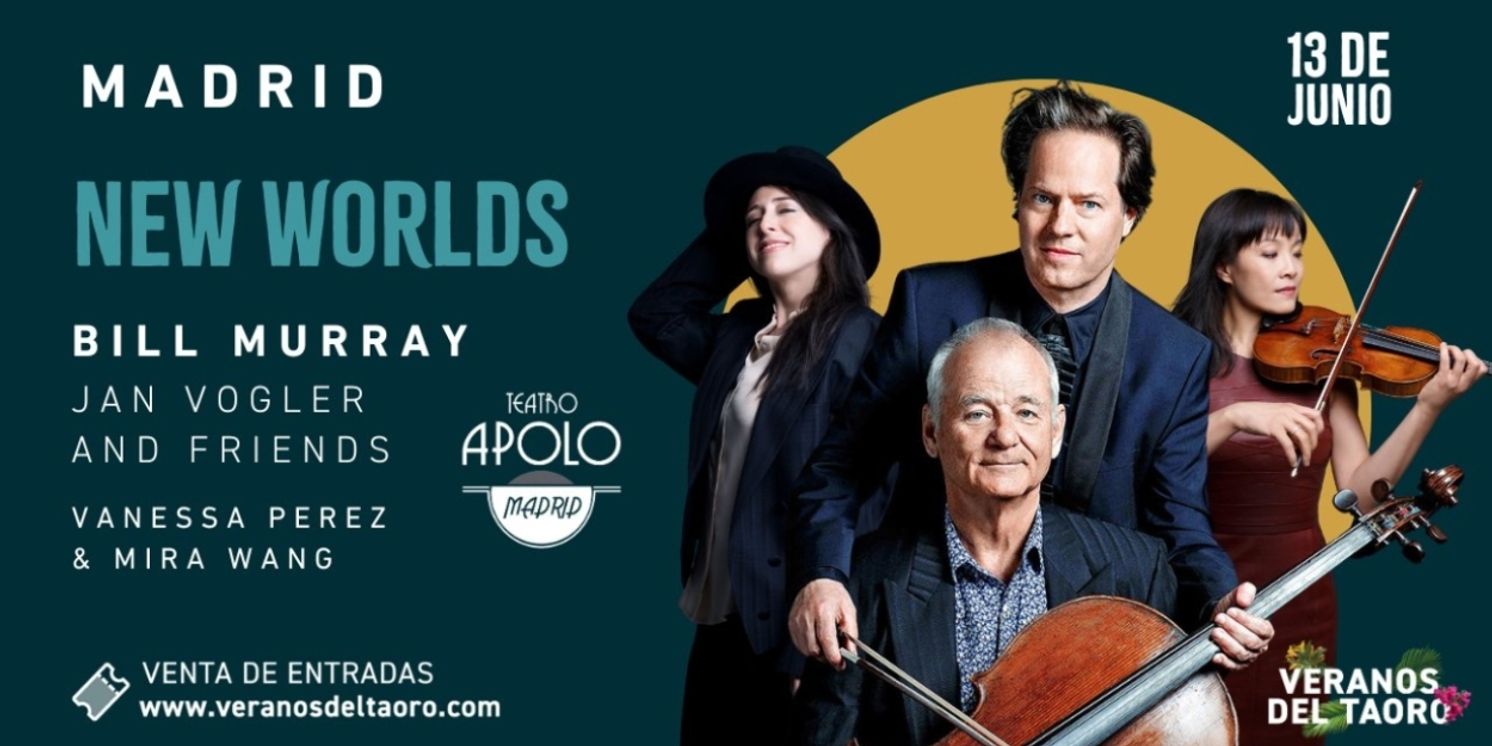 Bill Murray llega a Madrid con el espectáculo NEW WORLDS  Image