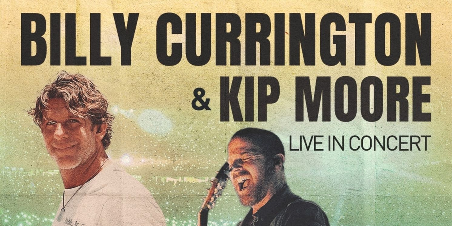 Billy Currington Sets 2026 'Live In Concert Tour' with Kip Moore  Image