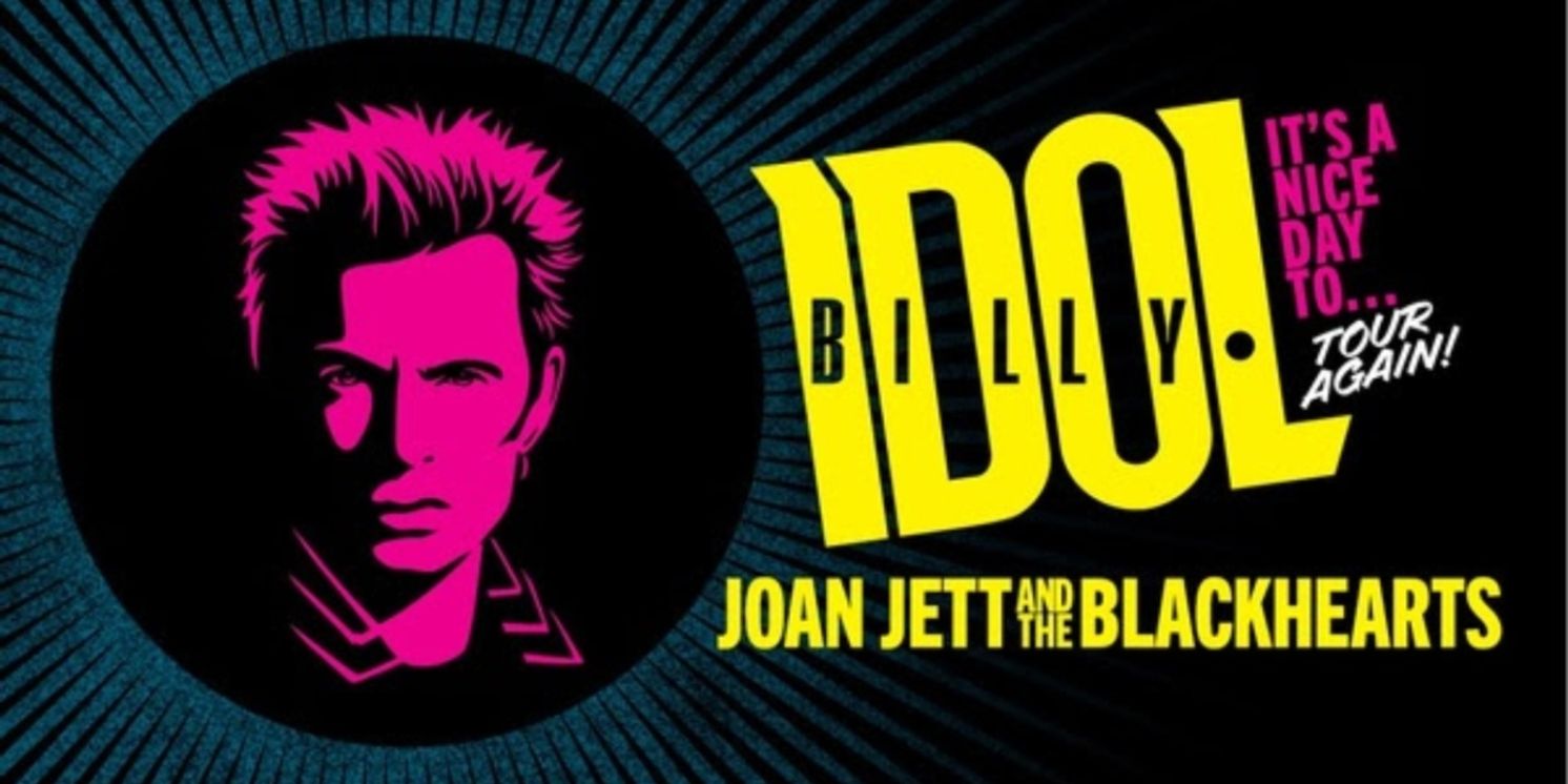 Billy Idol Sets Tour Dates with Joan Jett & the Blackhearts  Image