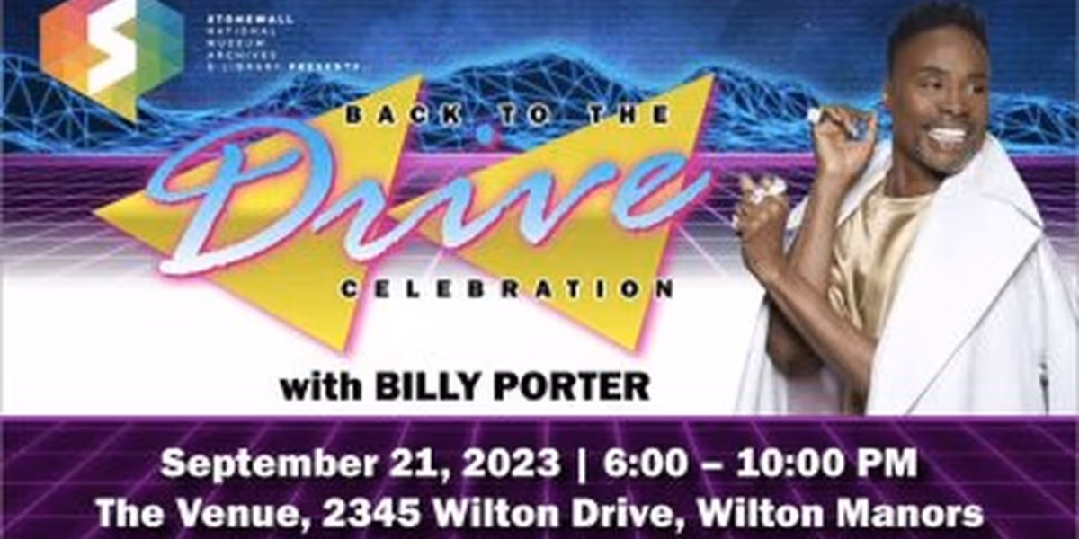 Billy Porter Joins Stonewall National Museum, Archives and Library's Celebration