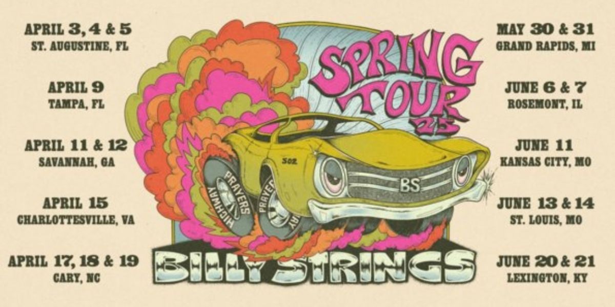 Billy Strings Confirms Spring Headline Tour