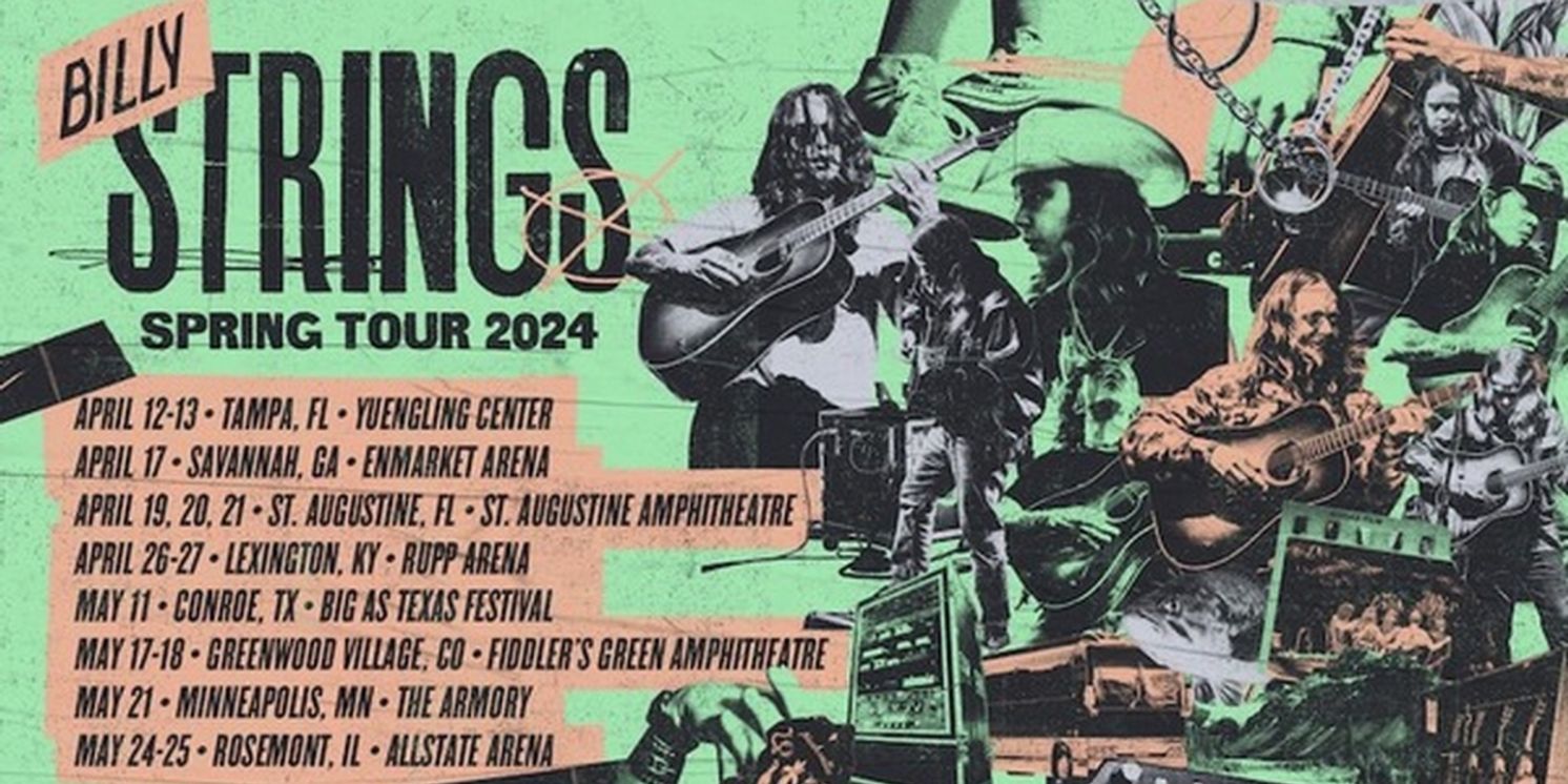 Billy Strings Confirms Spring Headline Tour Dates  Image