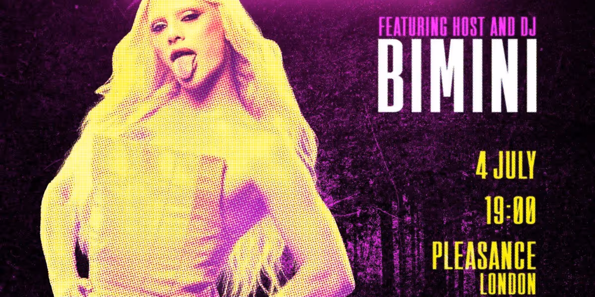 Bimini to Host ACID'S REIGN AFTER DARK One-Night-Only Late-Night Takeover at Pleasance London
