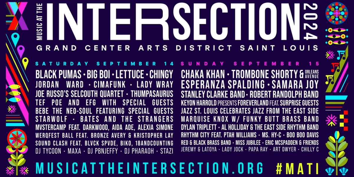 Black Pumas, Chaka Khan, Trombone Shorty And Big Boi To Headline 2024 Music At The Intersection Festival