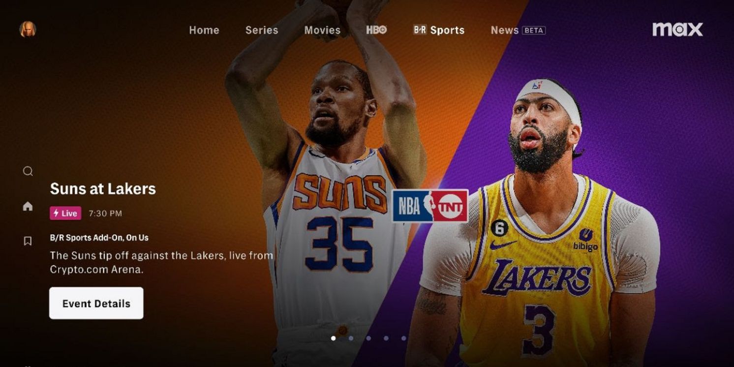 Bleacher Report (B/R) Sports Add-On Tier Now Available on Max  Image