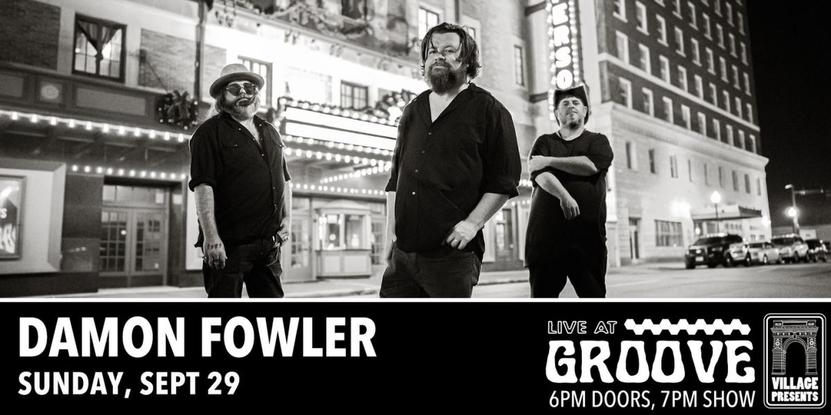 Blues Music Award Nominee Damon Fowler is Coming To Groove NYC