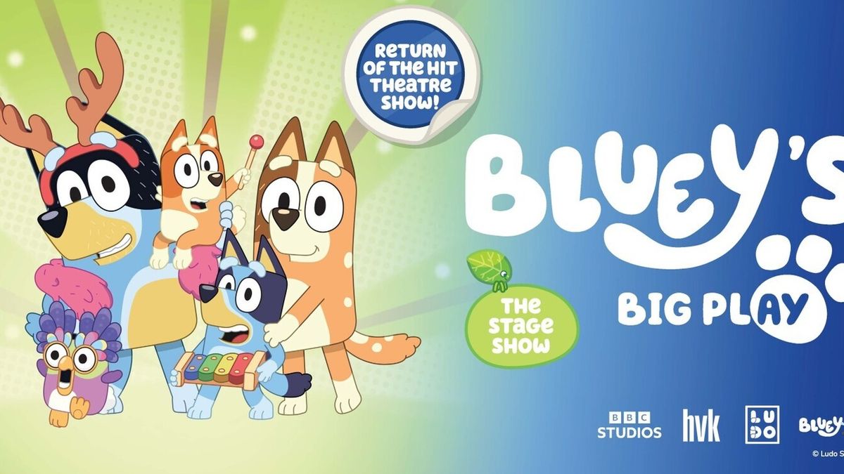 BLUEY'S BIG PLAY to Open at QPAC Brisbane