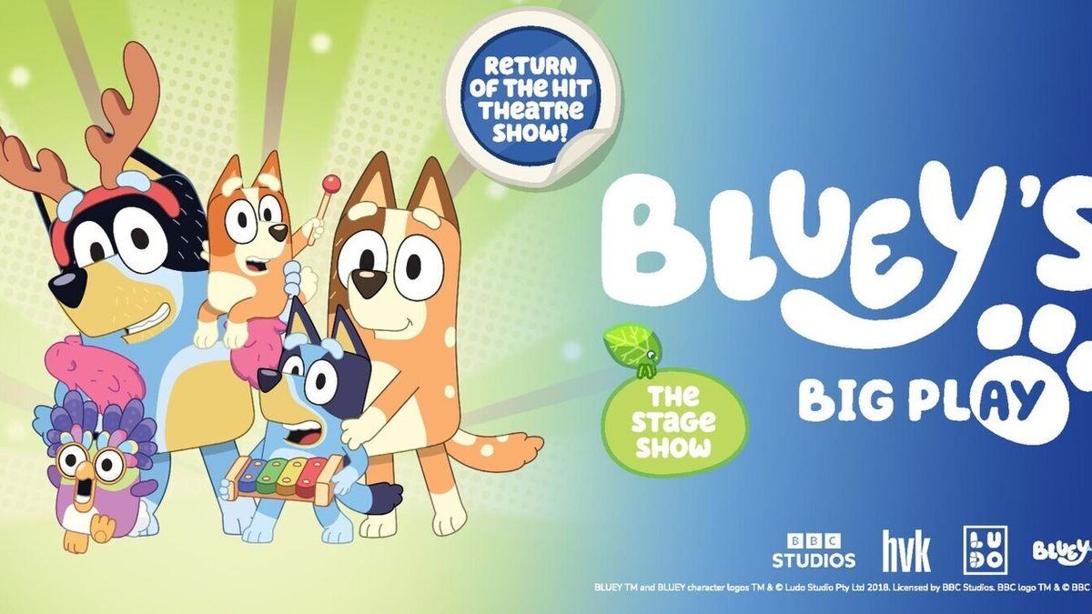 BLUEY’S BIG PLAY THE STAGE SHOW Returning to Des Moines in April 2027