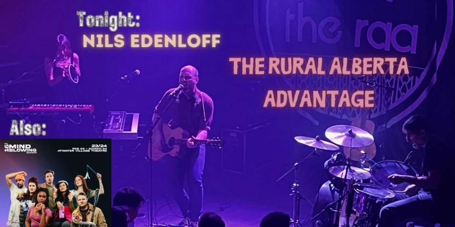 Bob Barth's One Night Stand to Welcome Nils Edenloff Of THE RURAL ALBERTA ADVANTAGE  Image
