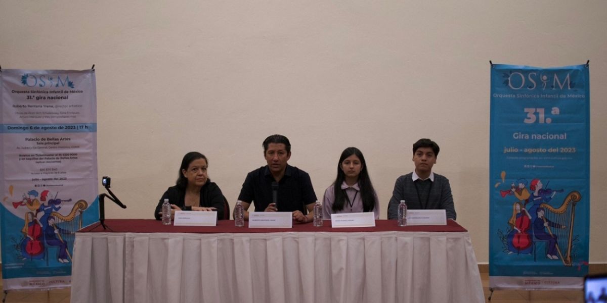 Boletín De Apoyó La Orquesta Sinfónica Infantil De México Recorrerá Hidalgo, Tlaxcala, Puebla, Guerrero, Morelos Y Ciudad De México En Su 31 Gira Nacional