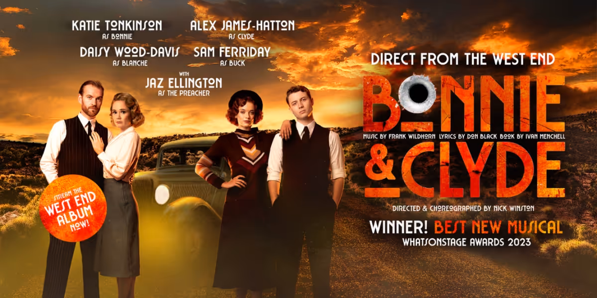 The First-Ever UK Tour of BONNIE & CLYDE THE MUSICAL Comes To Milton Keynes Theatre This June