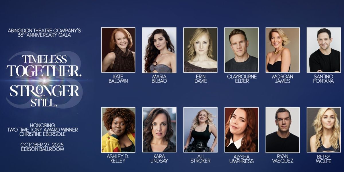 Bonnie Milligan, Bianca Marroquín, Tony Yazbeck, and More Join Abingdon Theatre Company Gala