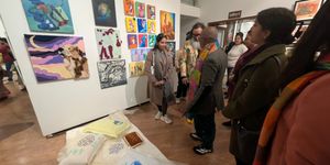 Bose Krishnamachari Opens 20th Collage International Art Carnival in New Delhi