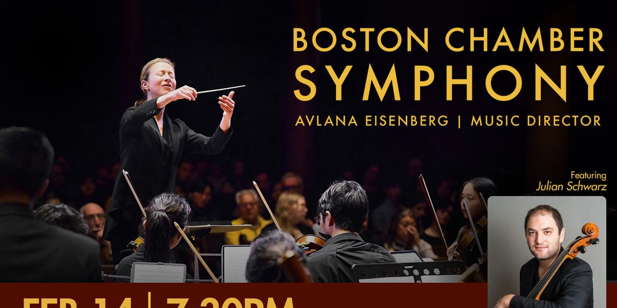 Boston Chamber Symphony To Present CLASSICAL ROMANTICS Featuring Julian Schwarz