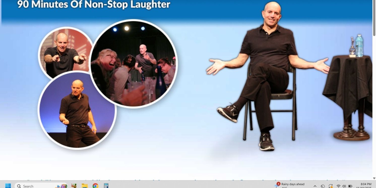 Brad Zimmerman To Bring MY SON THE WAITER: A JEWISH TRAGEDY & STILL NOT FAMOUS To Lake Worth Playhouse  Image