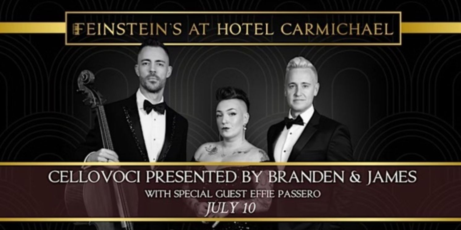 Branden & James Come to Feinstein's at Hotel Carmichael With Effie Passero  Image