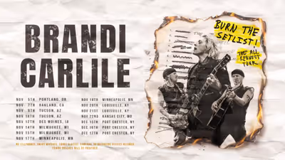 Brandi Carlile to Launch BURN THE SETLIST Tour Fall 2026