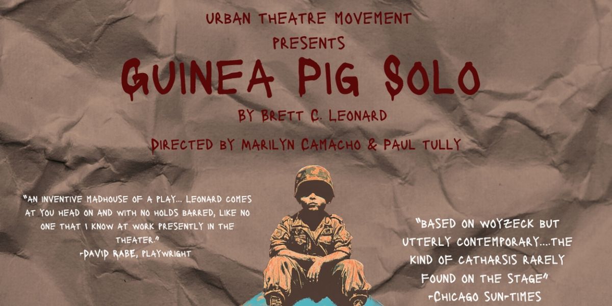 Brett C. Leonard's GUINEA PIG SOLO to Make West Coast Premiere at The Odyssey Theatre