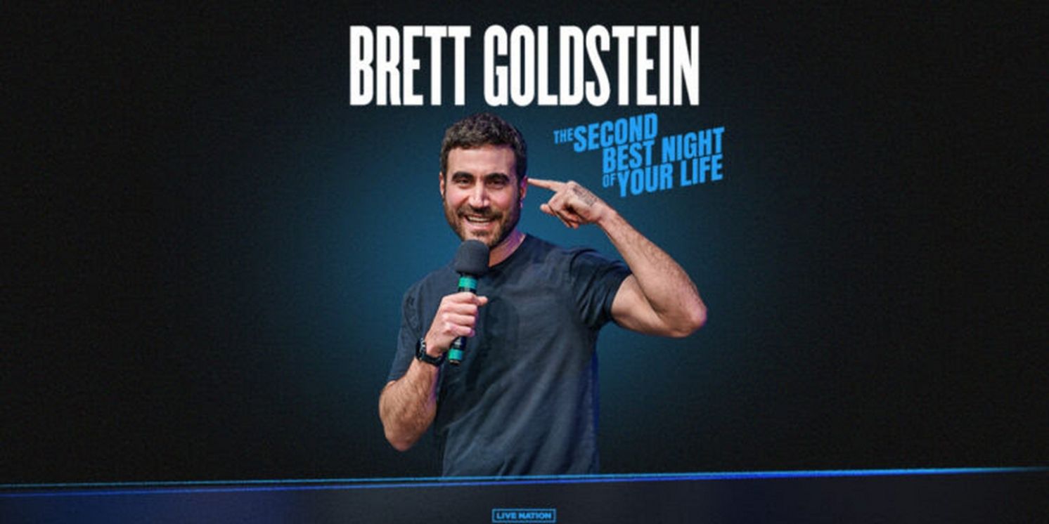 Brett Goldstein Announces Debut Stand-Up Tour THE SECOND BEST NIGHT OF YOUR LIFE  Image
