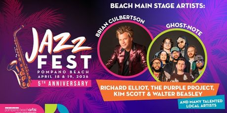 Brian Culbertson, Richard Elliot & Ghost-Note Lead JAZZ FEST POMPANO BEACH 2026 Photo