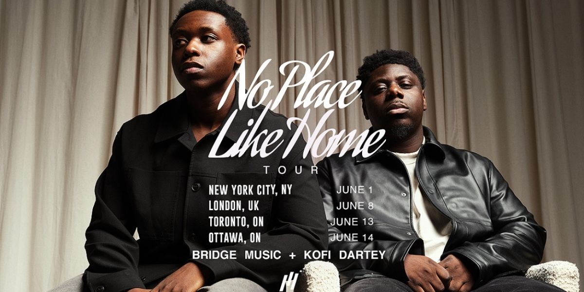 Bridge Music + Kofi Dartey to Bring NO PLACE LIKE HOME Tour to TD Music Hall