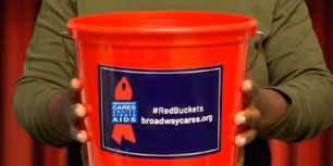 Broadway Cares #RedBuckets Return To Theaters Beginning Tonight