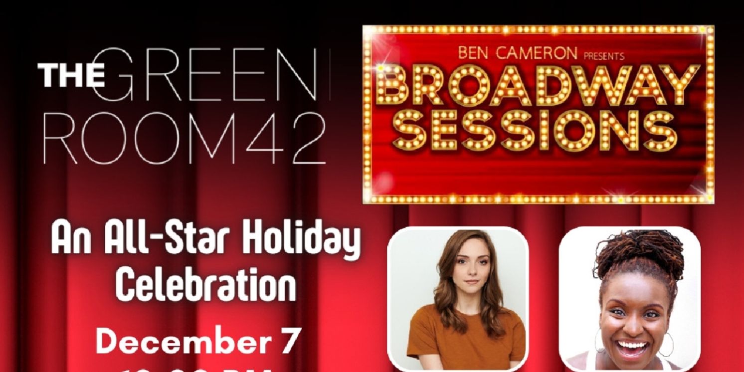 BROADWAY SESSIONS Annual All Star Holiday Show Returns With Patrick Page and More, December 7  Image