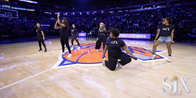 Broadway at the Knicks Game: Watch Broadway Halftime Shows
