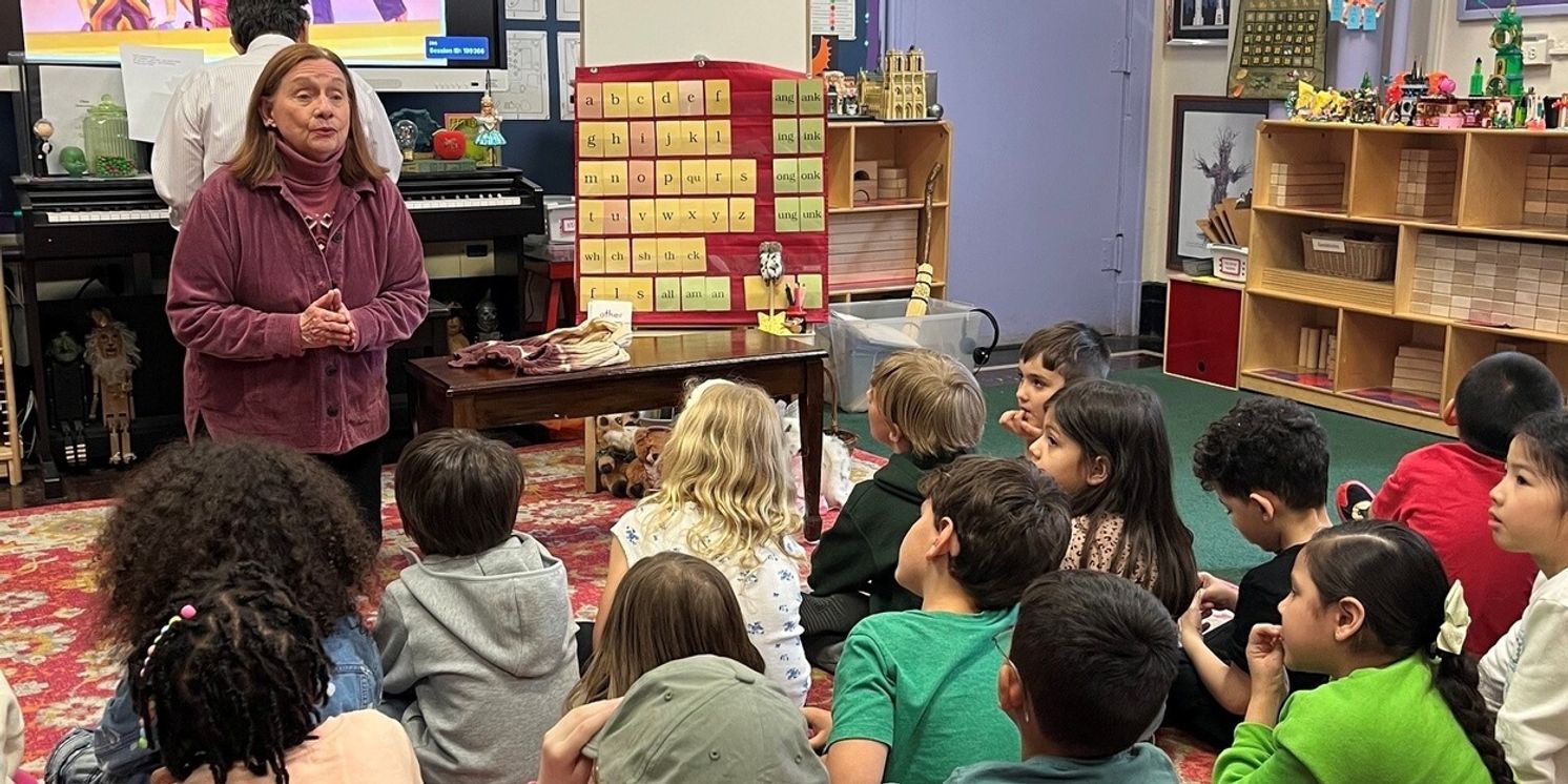 Broadway's Dale Soules Visits First Graders Theatre Study Program at PS 212  Image
