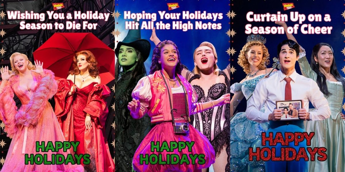 BroadwayWorld Launches Digital Broadway-Themed Holiday Cards